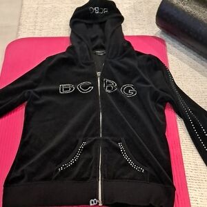 BCBG Kids Black Zip-Up Jacket